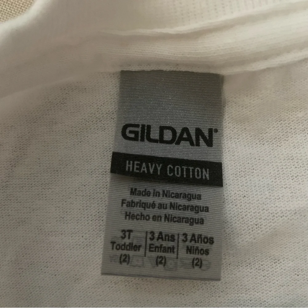 NWT Gildan Heavy Cotton Toddler T Shirt in Classic Fit